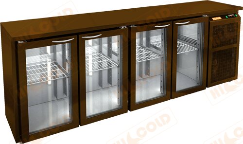 Стол охлаждаемый HICOLD BNG 1111 BR2 HT BAR для предприятий общественного питания