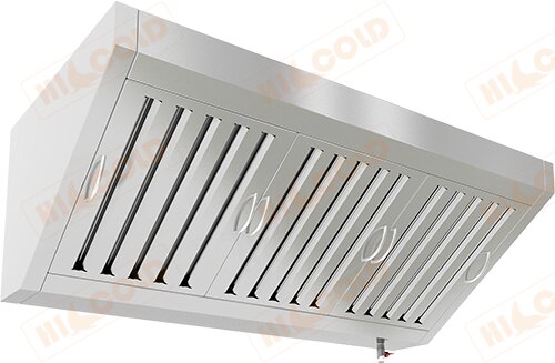 Зонт вытяжной пристенный без козырька HICOLD ЗВПО-1207 для предприятий общественного питания