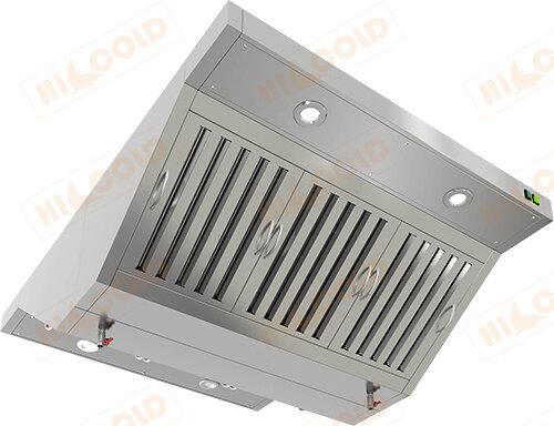 Зонт вытяжной островной HICOLD ЗВООК-1520 для предприятий общественного питания