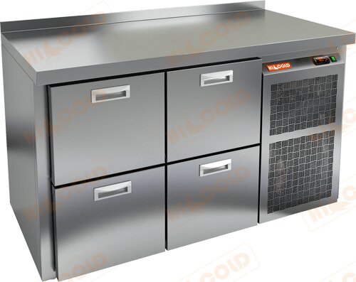 Стол морозильный HICOLD GN 22 BR2 BT для предприятий общественного питания