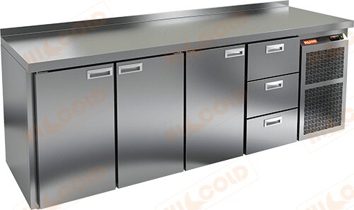 Стол морозильный HICOLD BN 1113 BR2 BT для предприятий общественного питания
