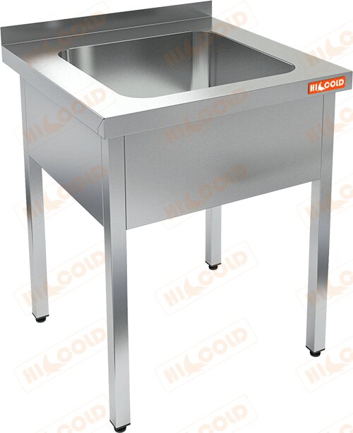 Ванна моечная односекционная HICOLD НСО1М-5/7Б для предприятий общественного питания