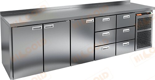 Стол морозильный HICOLD GN 11133 BR2 BT для предприятий общественного питания
